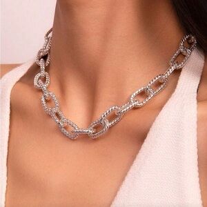 Lumiere Fine Silver Chain Necklace